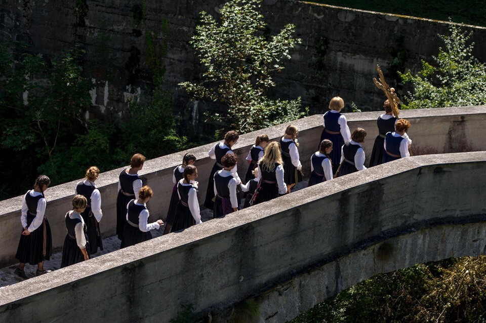 Festa Al Santuario Della Gurva Con La Presenza Della Milizia Tradizionale