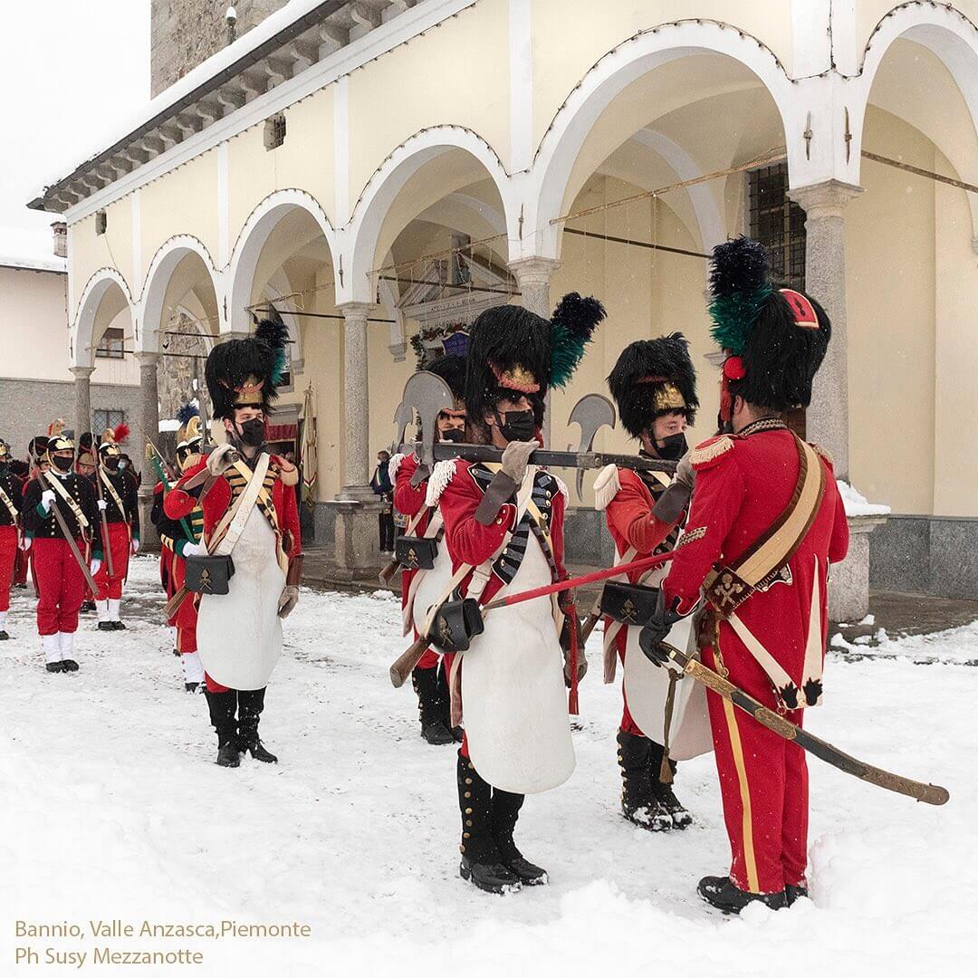 La Neve Ha Accolto L Apertura Dei Festeggiamenti Per I 400 Anni Della Milizia