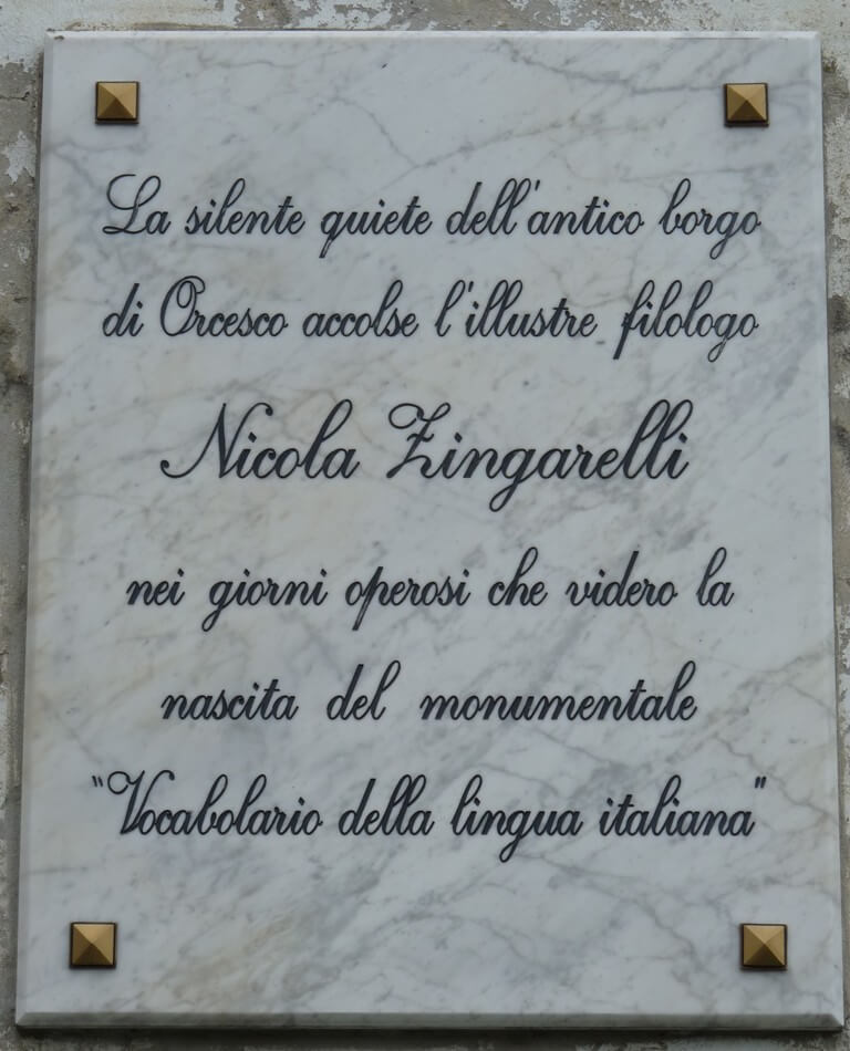 Lapide A Orcesco
