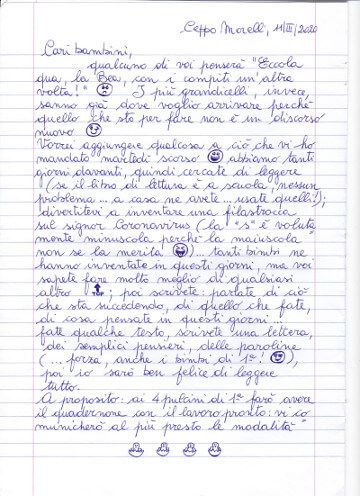 Una filastrocca per la maestra di montagna