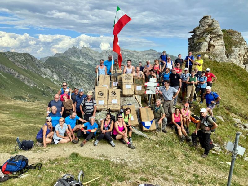 Conclusa con successo la giornata in cammino con gli Spalloni