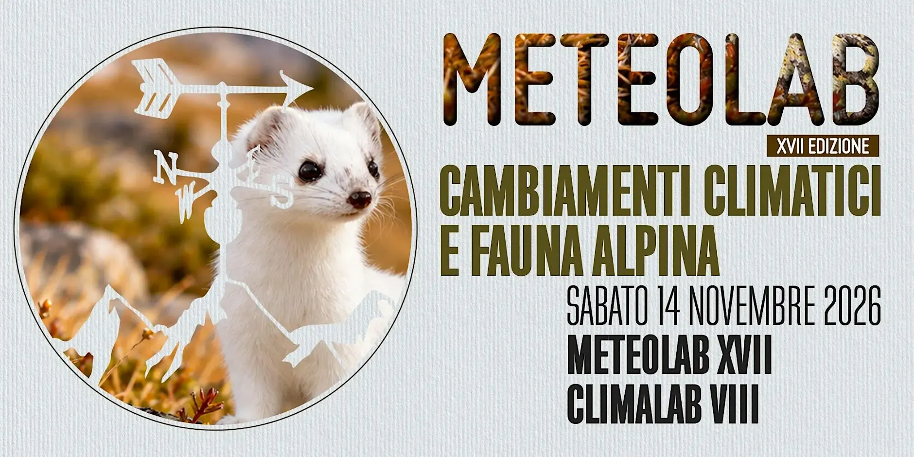 Cambiamenti climatici e fauna alpina il tema al centro di MeteoLab e Climalab 2026