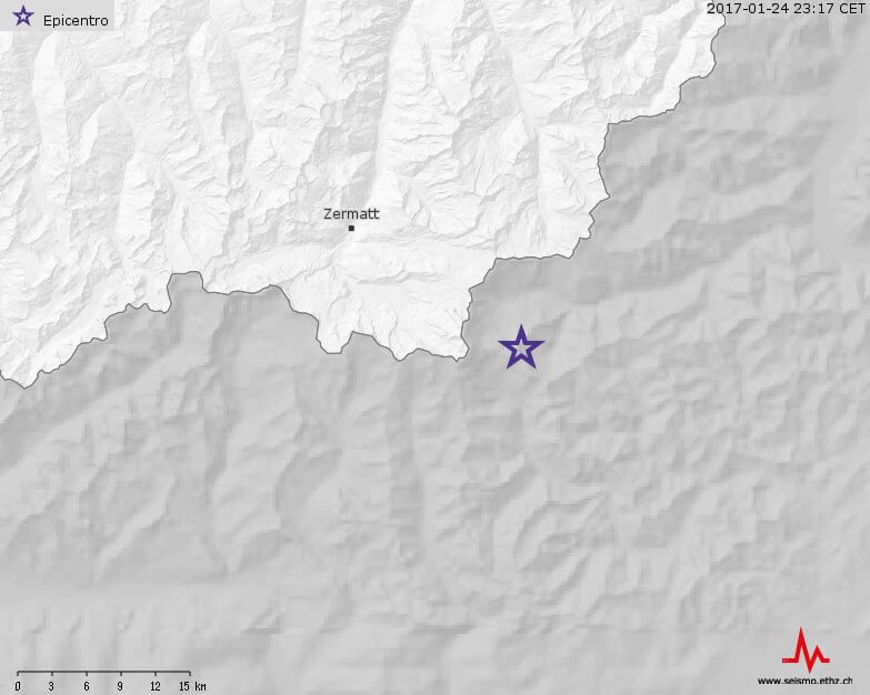 Terremoto a Macugnaga