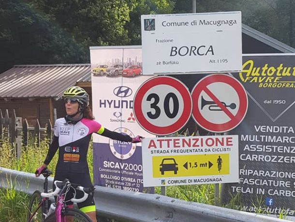 Partito da Macugnaga il “Giro del Piemonte per la sicurezza del ciclista”