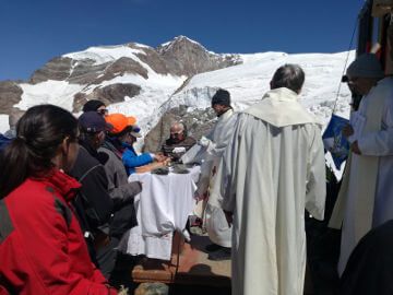 Capanna Gnifetti, festeggiata la Madonna dei Ghiacciai