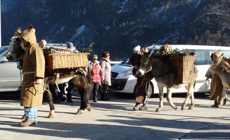 Celebrata la festa di Sant’Antonio Abate a Calasca con la presenza dei “frati” e “fratini”