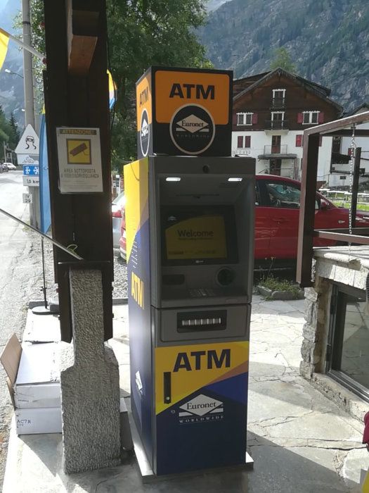 Macugnaga, nuovo Bancomat