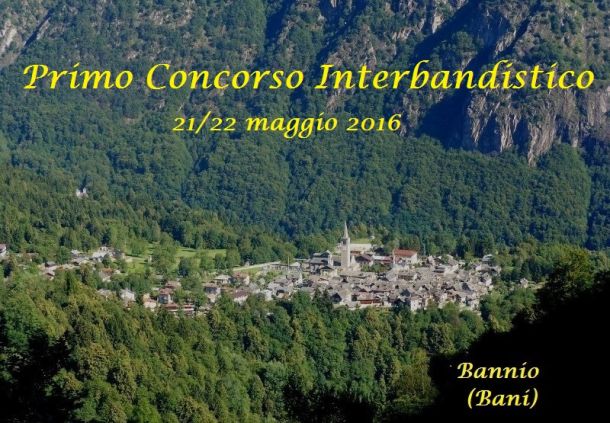 Concorso Interbandistico di Bannio