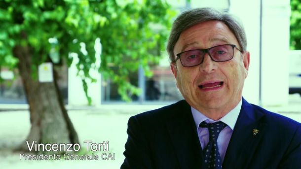 Vincenzo Torti, Presidente generale del CAI in visita a Macugnaga