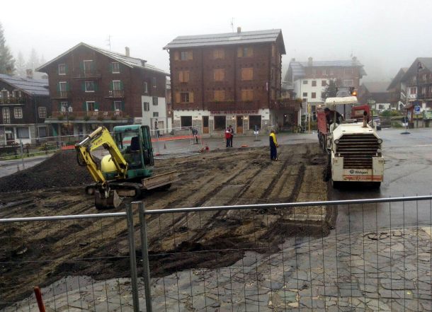 Macugnaga: al via i lavori per la nuova piazza