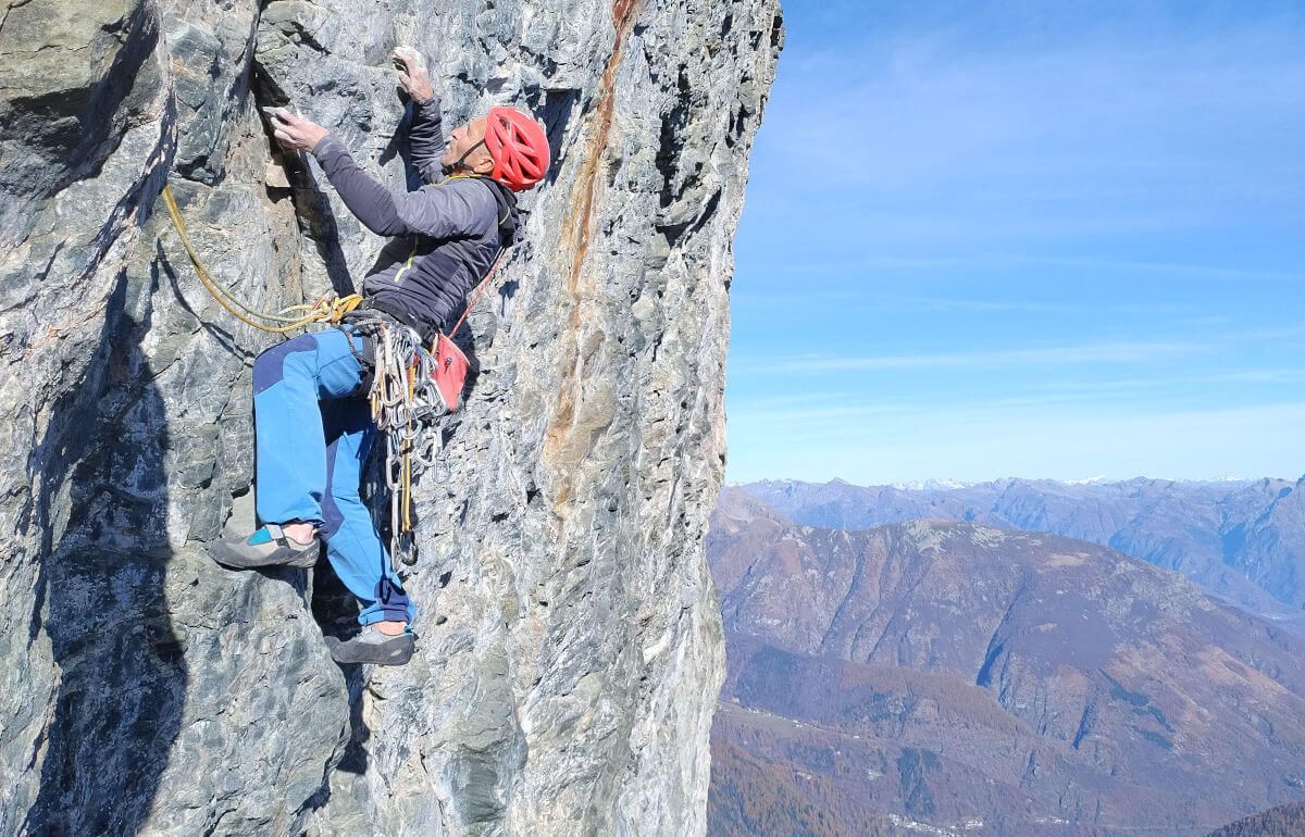 Tracciata una nuova via alpinistica sul Pizzo Fornalino