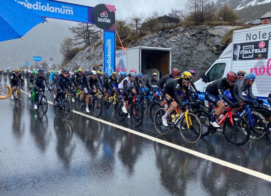 Il Giro d'Italia al Sempione
