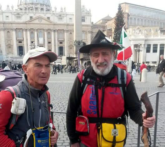 Antonio Bovo e Domenico Delbarba in cammino verso Santiago de Compostela