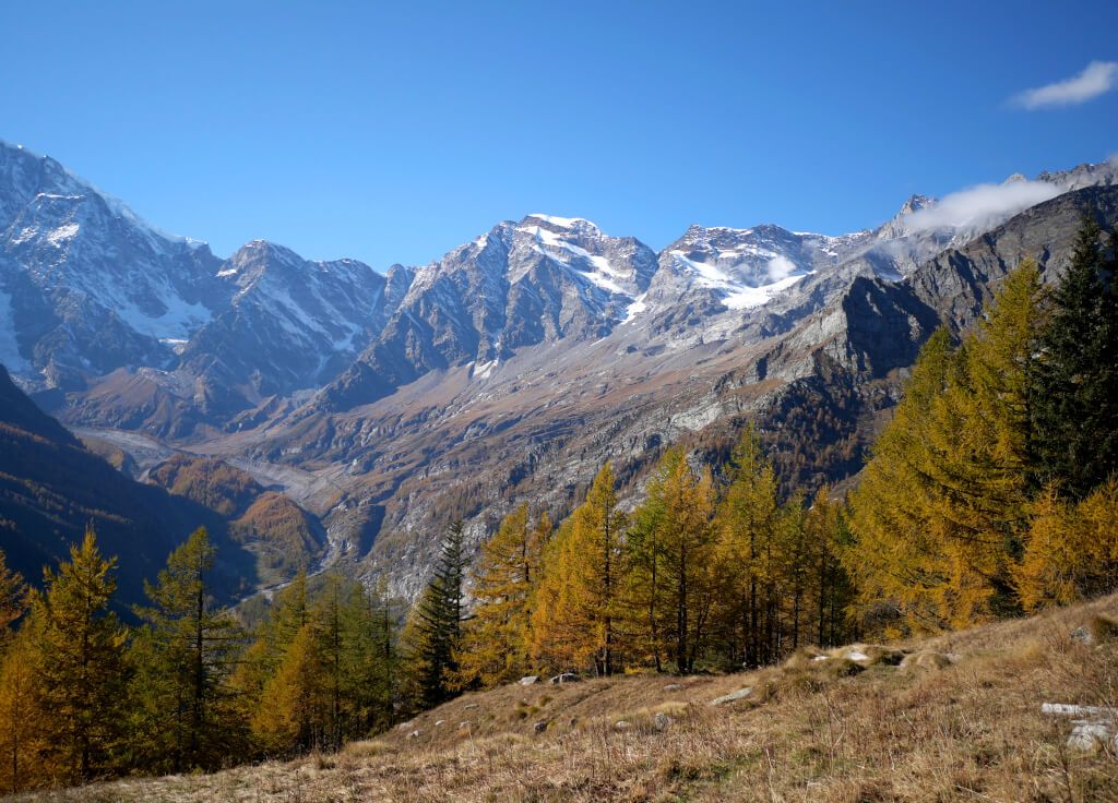 I colori dell'autunno per il rilevamento aereo del territorio