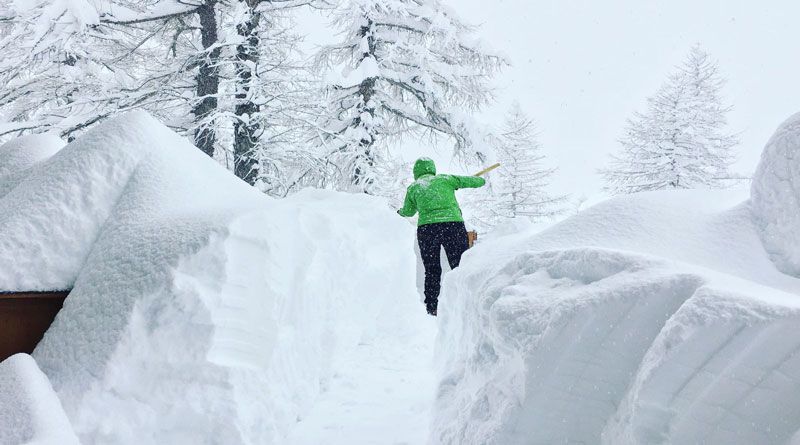 “Dora” porta oltre un metro di neve in quota