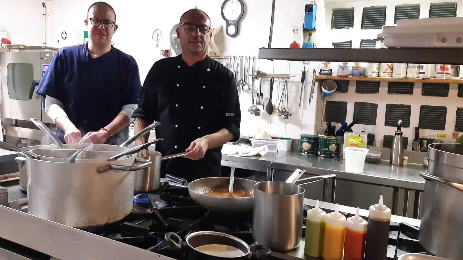 Chef d’eccezione sotto il Rosa