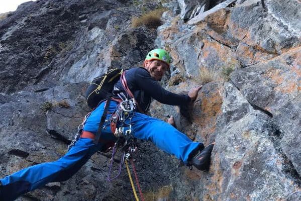 Il Gran Diedro del Pizzo Lesino sui Corni di Nibbio