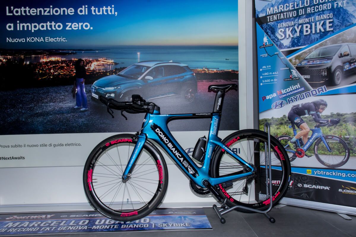 Tutto pronto per l'evento FKT Genova - Monte Bianco