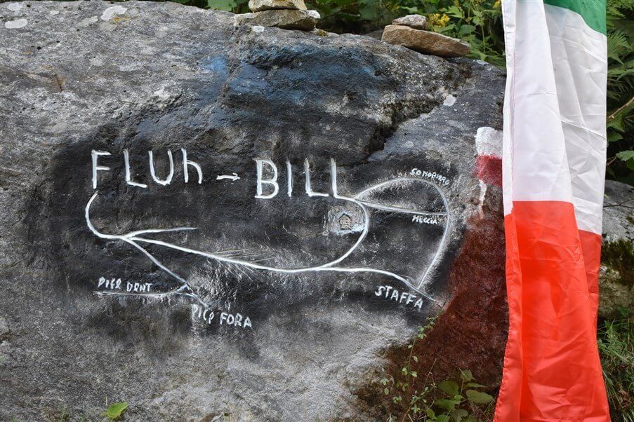Inaugurato il sentiero "Alpe Fluh - Alpe Bill"
