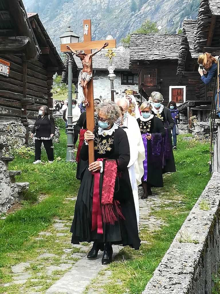 Macugnaga: La festa al Dorf