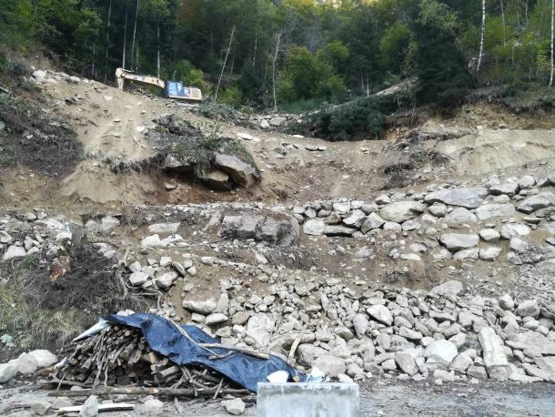 Macugnaga, iniziata la costruzione della strada verso Stabioli