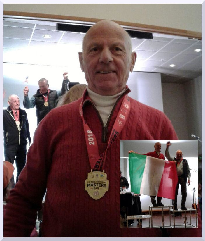 Alberto Corsi vince il SuperG ai Mondiali Master