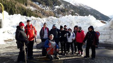 Il Cai Matera in visita a Macugnaga