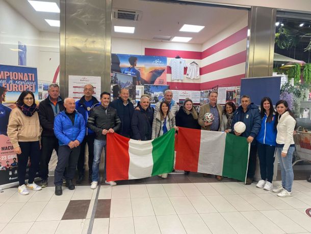 Inaugurato il corner degli Europei montani di calcio
