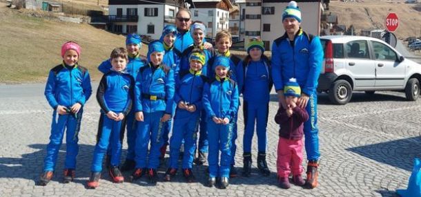Sveva Arhire dello Sci Club Valle Anzasca ha vinto i Campionati Regionali Pulcini di sci di fondo