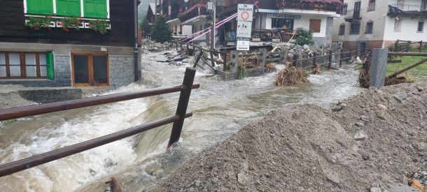 Alluvione a Macugnaga